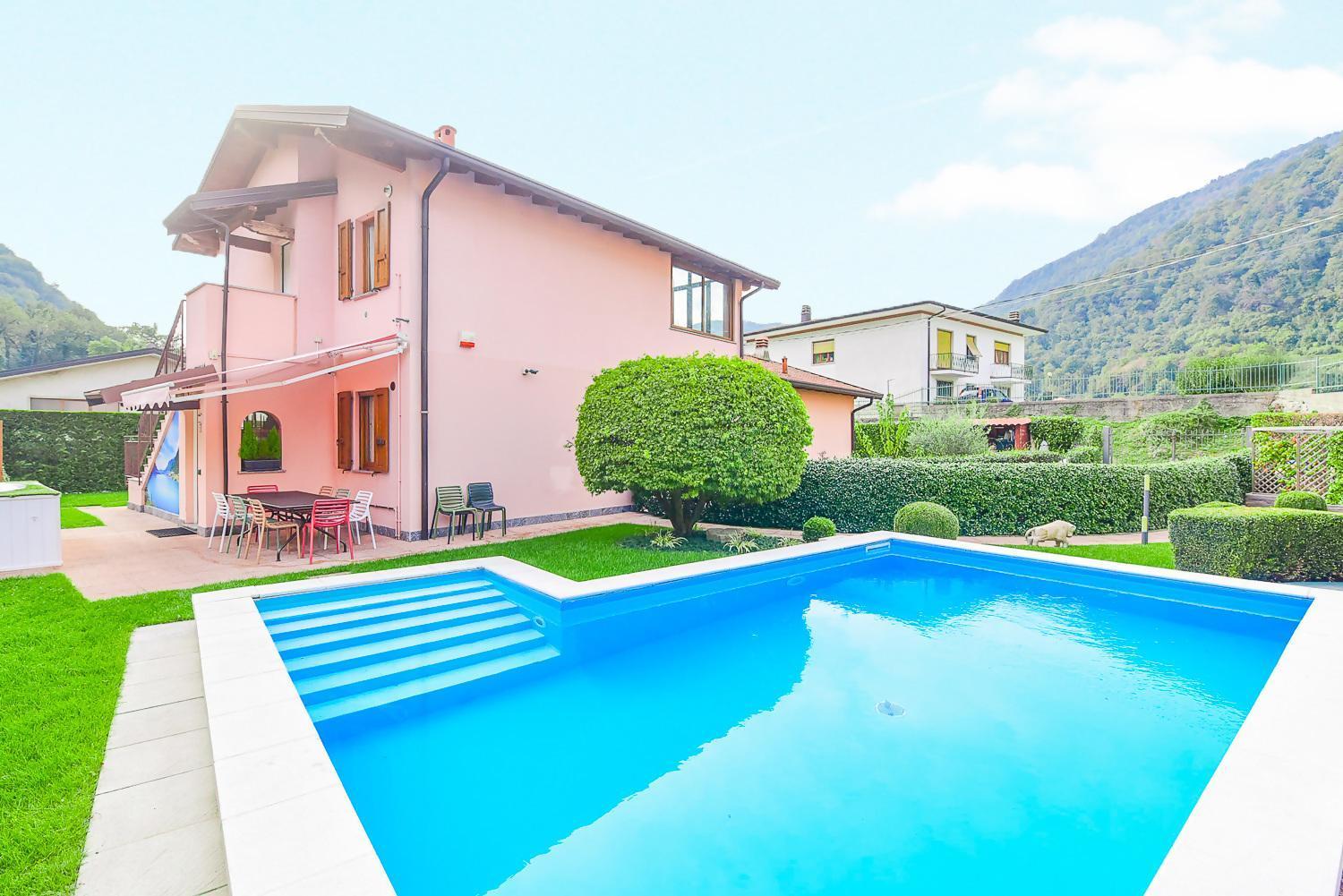 Jane E Jolie Holiday Home Private Swimming Pool Valbrona Dış mekan fotoğraf